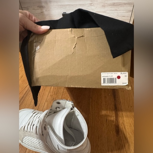 Zadig & Voltaire High Flash Keith Lace Up Sneakers size 38 - Picture 6 of 9